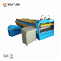 Metal deck roll forming machine